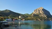 курортный поселок Новый свет в Крыму